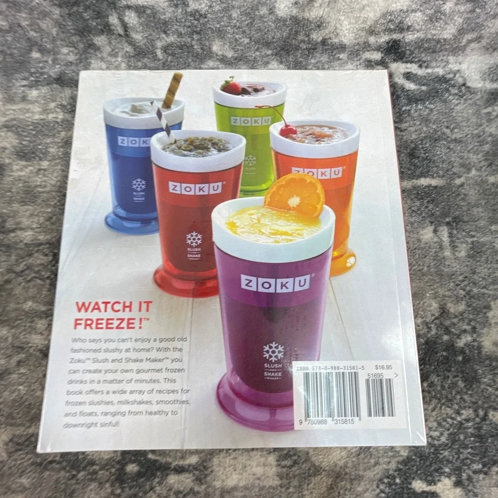 The Art of Slush‎ Recipe Book Jennifer Farley Frozen Drinks Smoothie